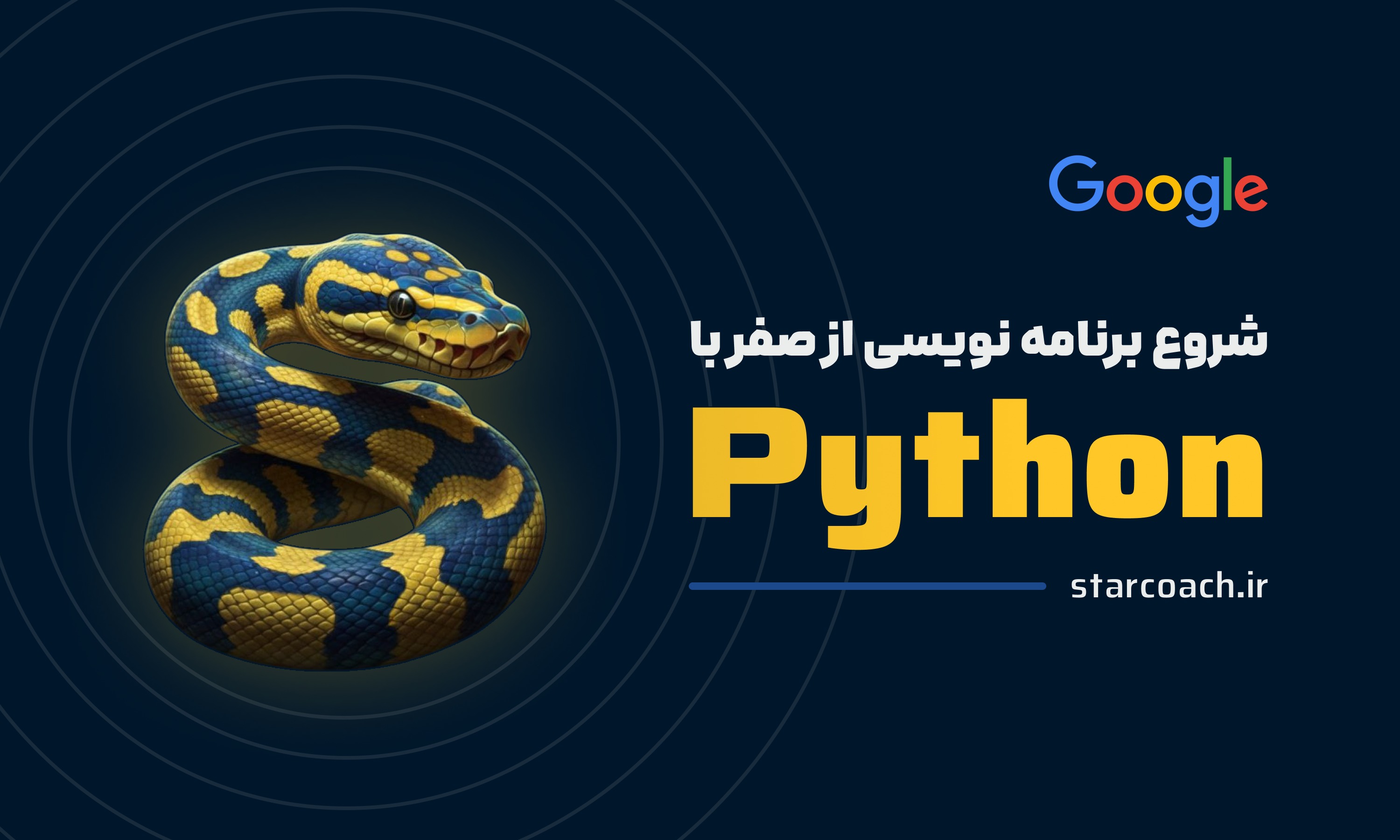 آموزش جامع برنامه‌نویسی پایتون با Google